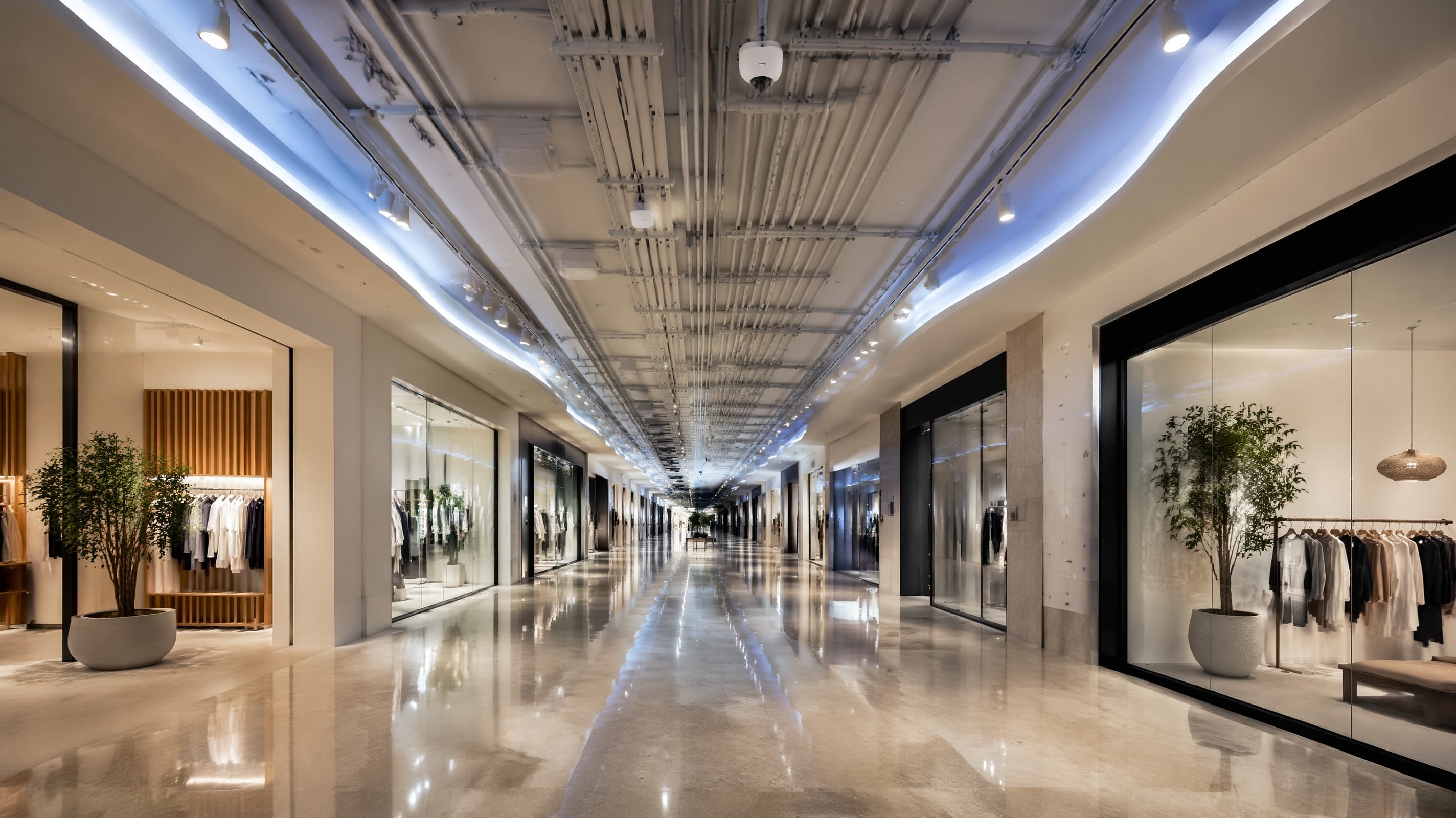 Diagnóstico de infraestructura en centro comercial CDMX